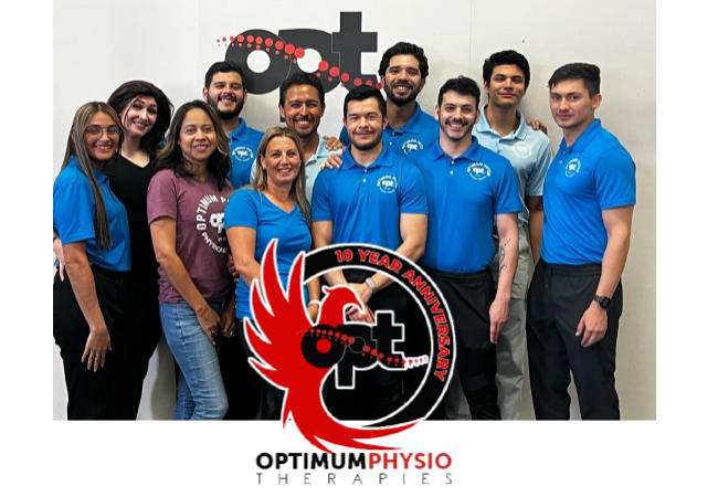 Celebrating A Decade of Healing and Growth: Optimum Physio’s 10-year Anniversary Journey!